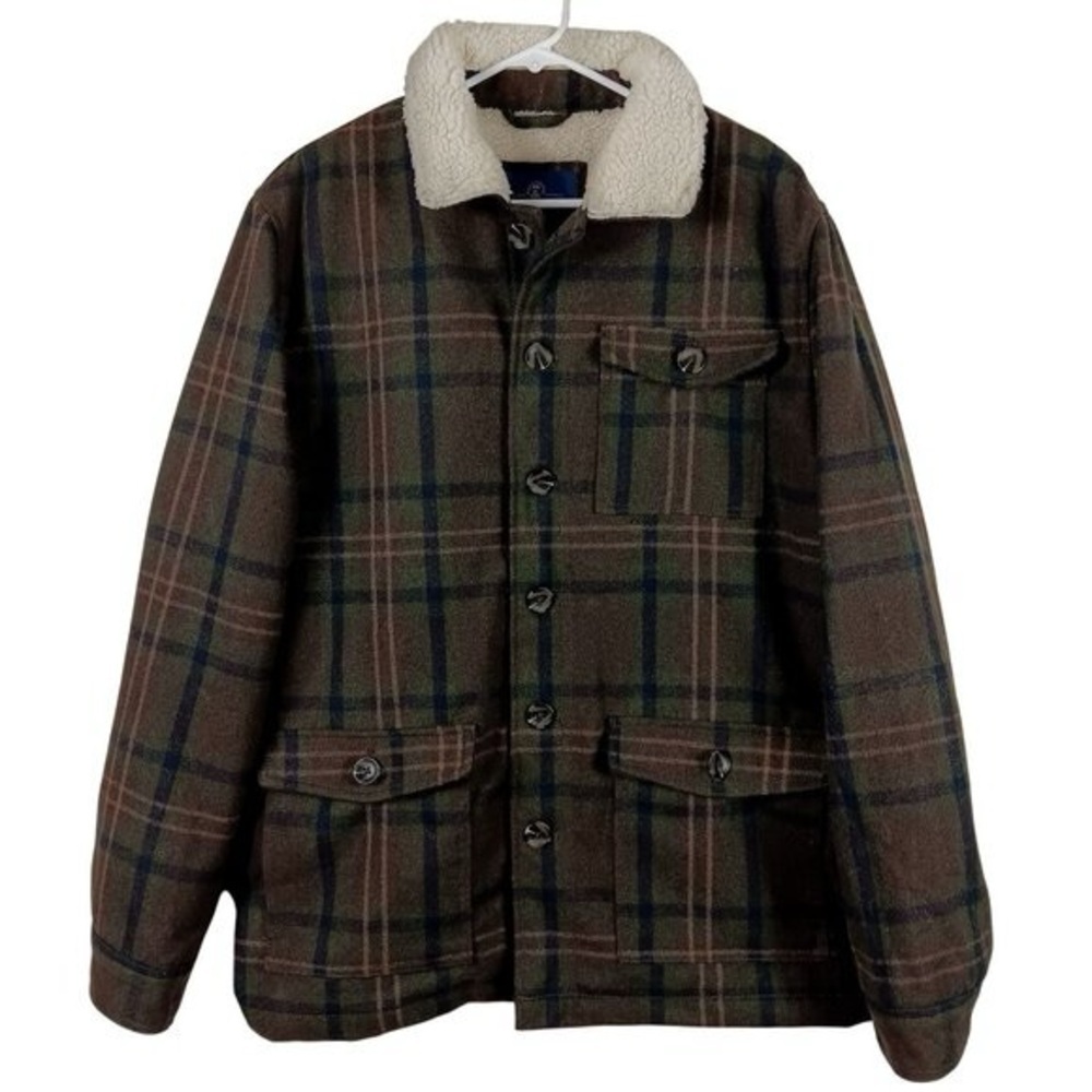Old Navy Plaid Wool Blend Sherpa
Teddy Lined Jacket Size S Cabincore
Lumberjack - Picture 1 of 7
